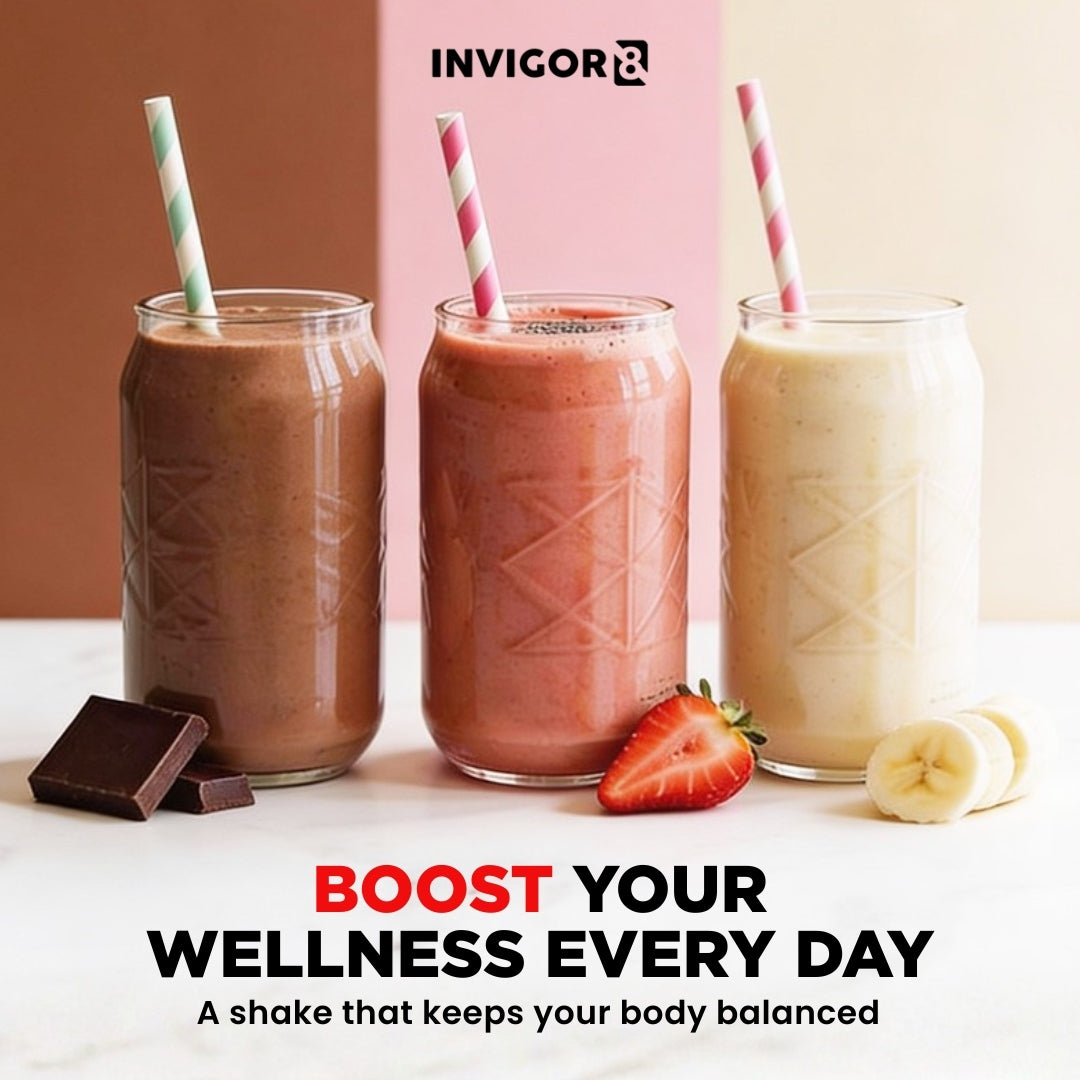 INVIGOR8 Natural Strawberry Superfood Shake