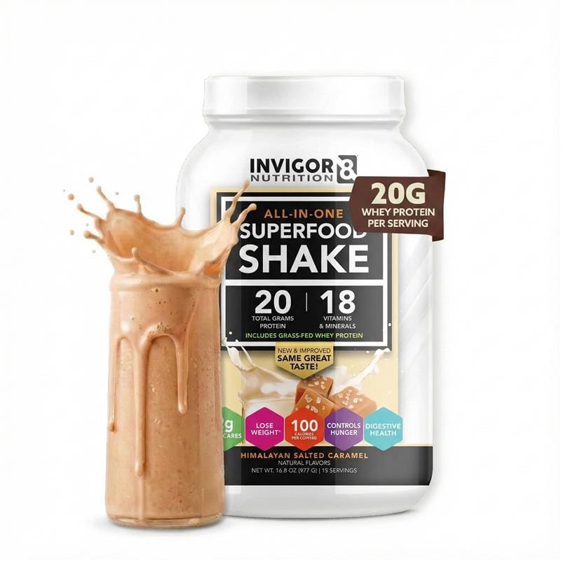 INVIGOR8 Himalayan Salted Caramel Superfood Shake