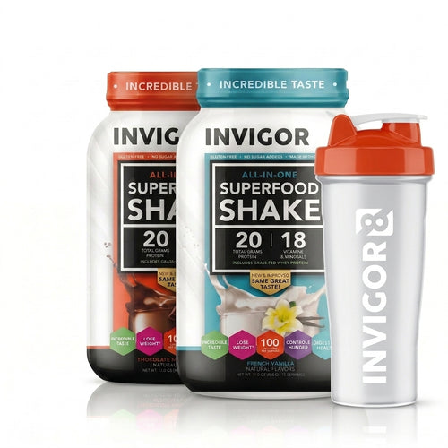 The INVIGOR8 Superfood Shake Starter Bundle