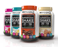 2x INVIGOR8 Superfood Shakes