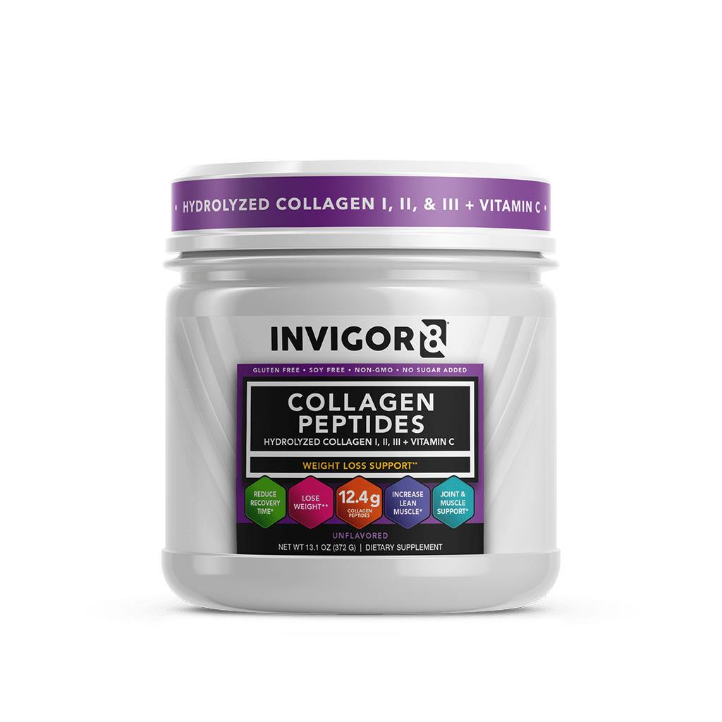 Invigor8 Unflavored Collagen Peptides for Weight Loss