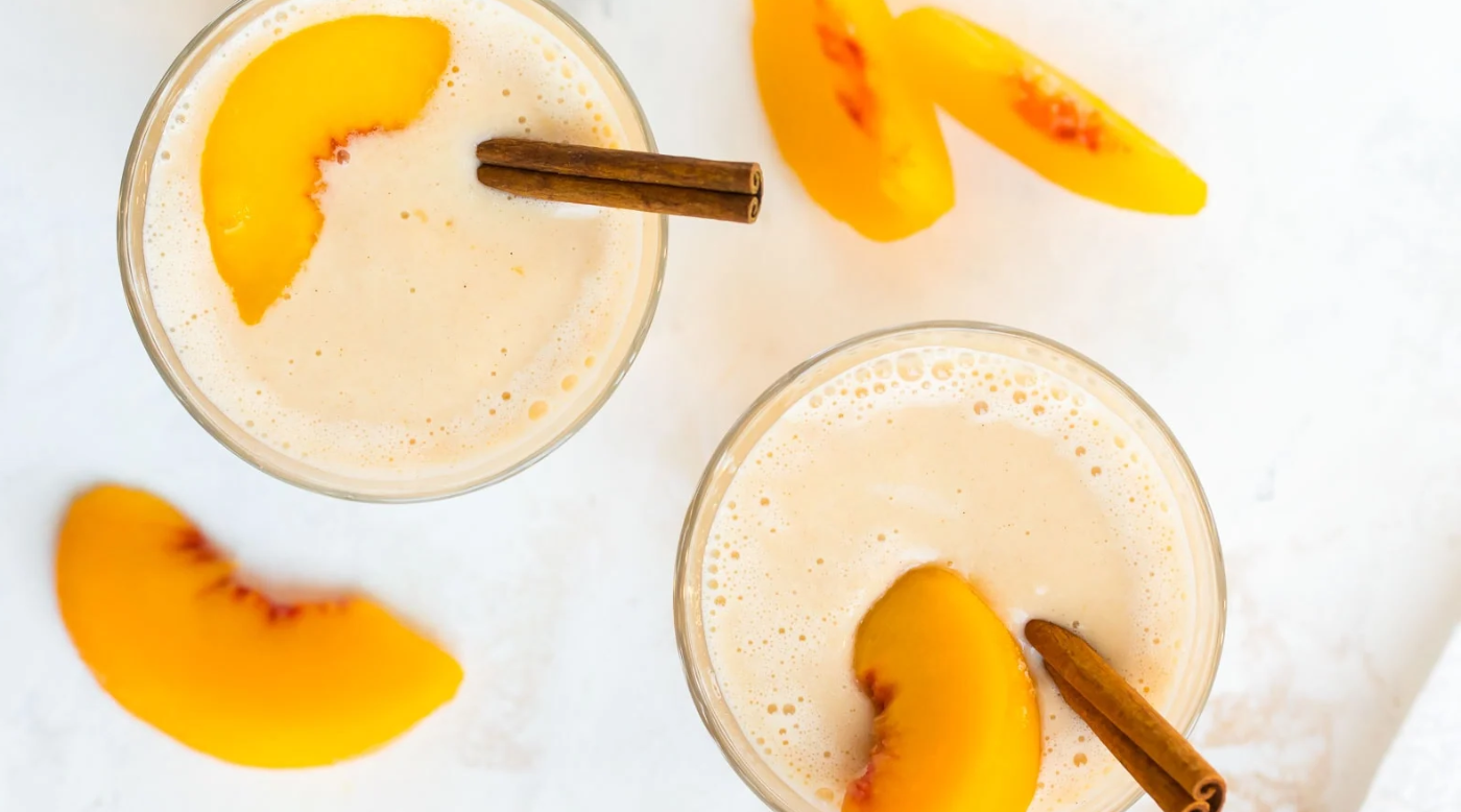 Gluten Free Sunrise Peach Smoothie