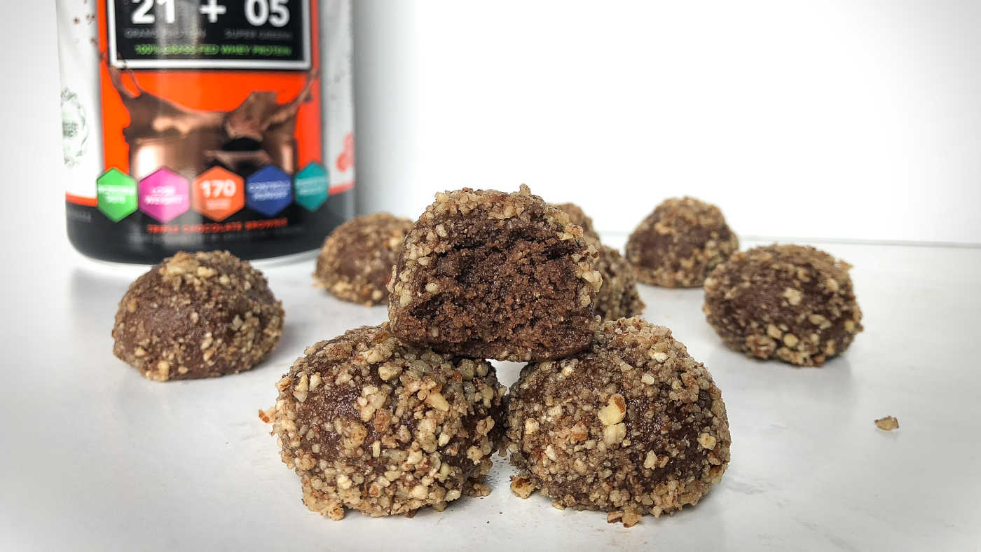 INVIGOR8 Chocolate Pecan Pie Balls