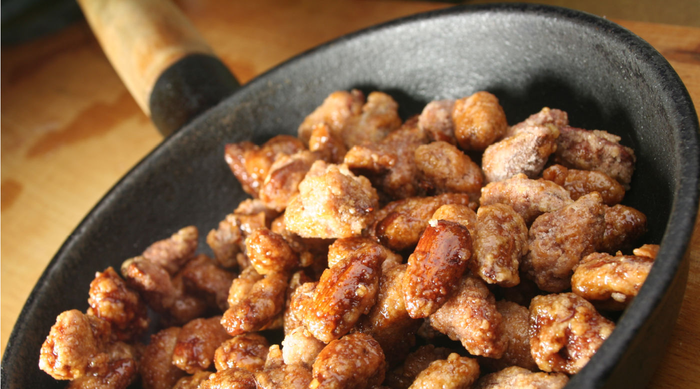  collagen candied almonds