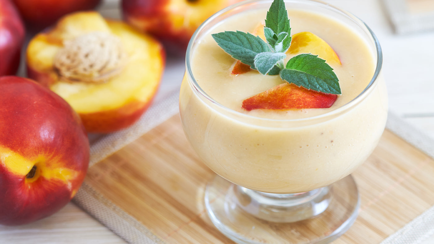  Gluten Free, Frozen Peach Lemonade