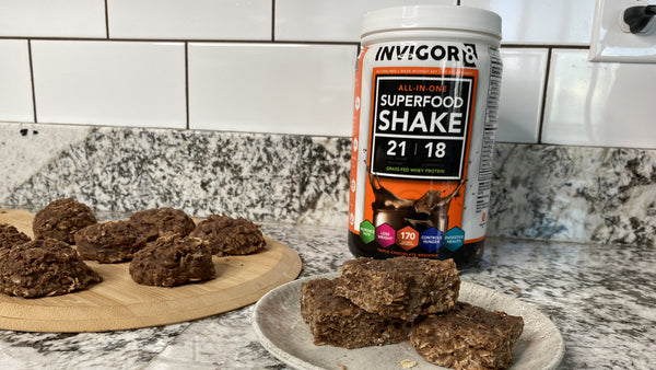 Gluten Free Invigor8 No Bake Cookies