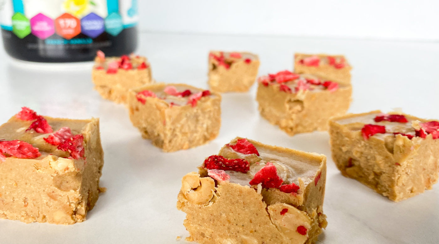  Invigor8 peanut butter fudge bars