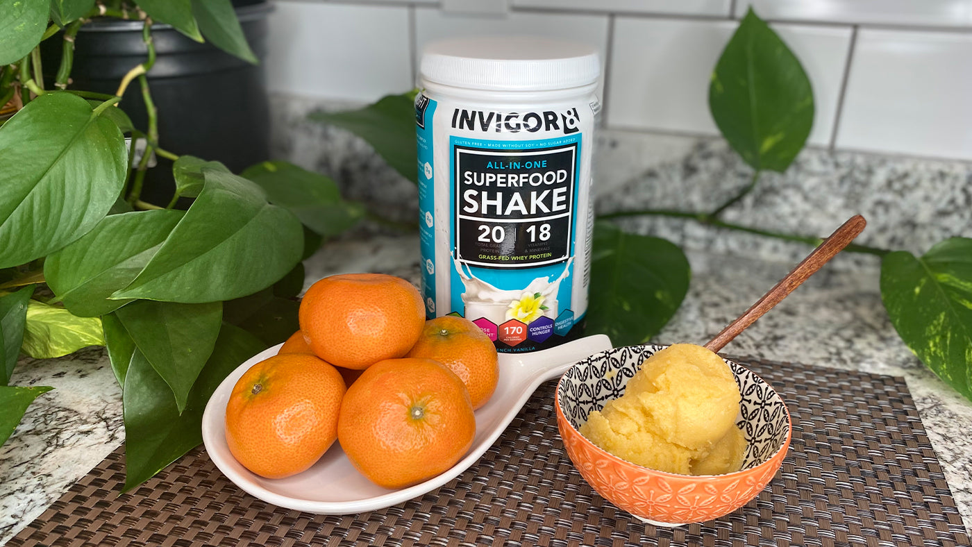  Gluten Free Orange Vanilla Ice Cream