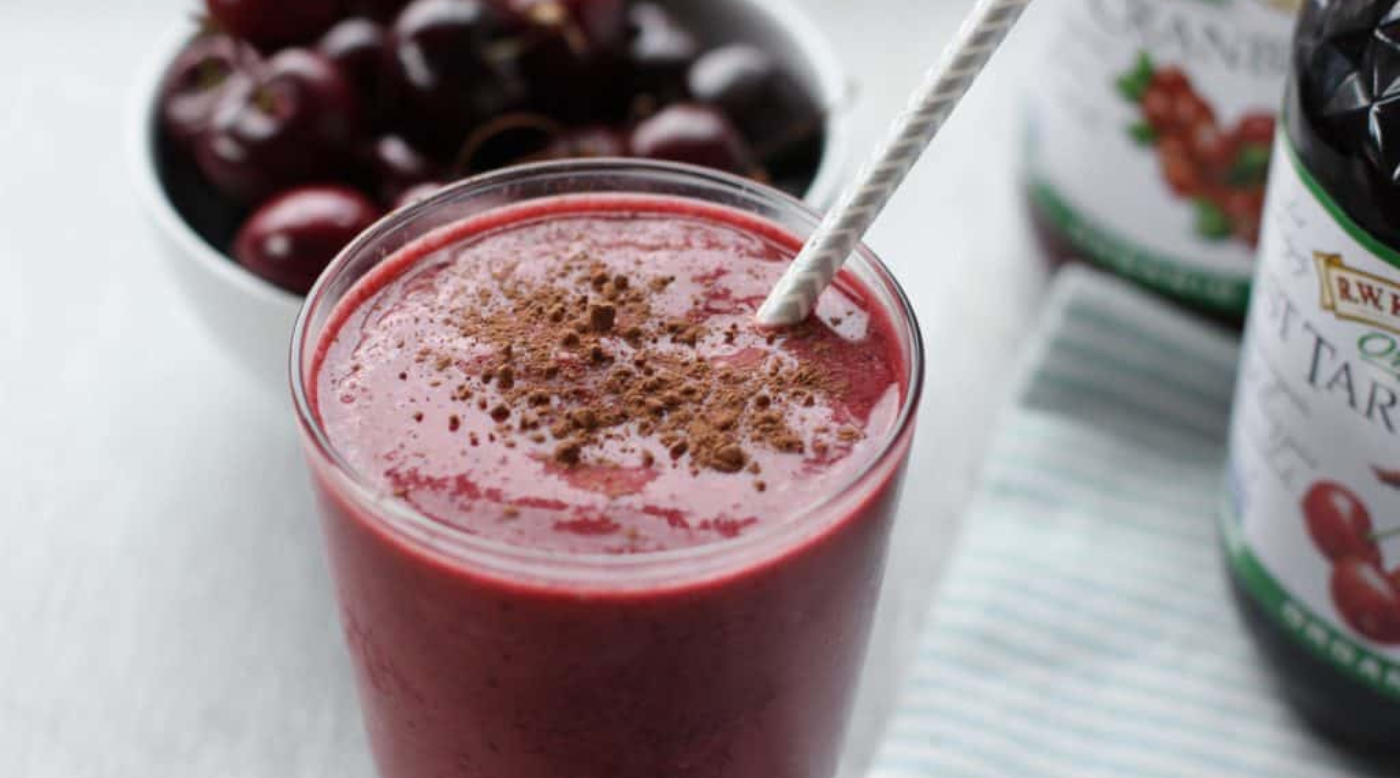  Gluten Free Cherry Almond Butter Smoothie