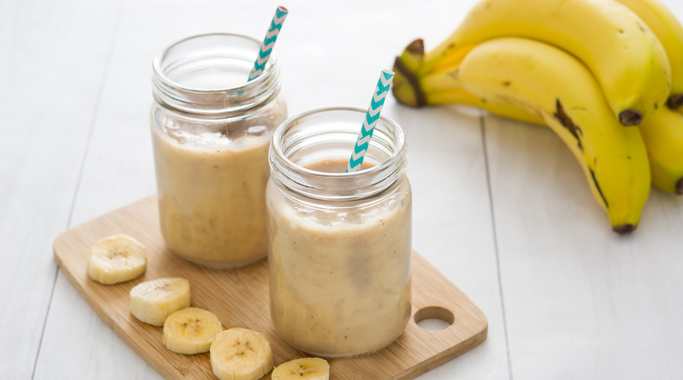  Gluten Free Salted Caramel Banana Smoothie