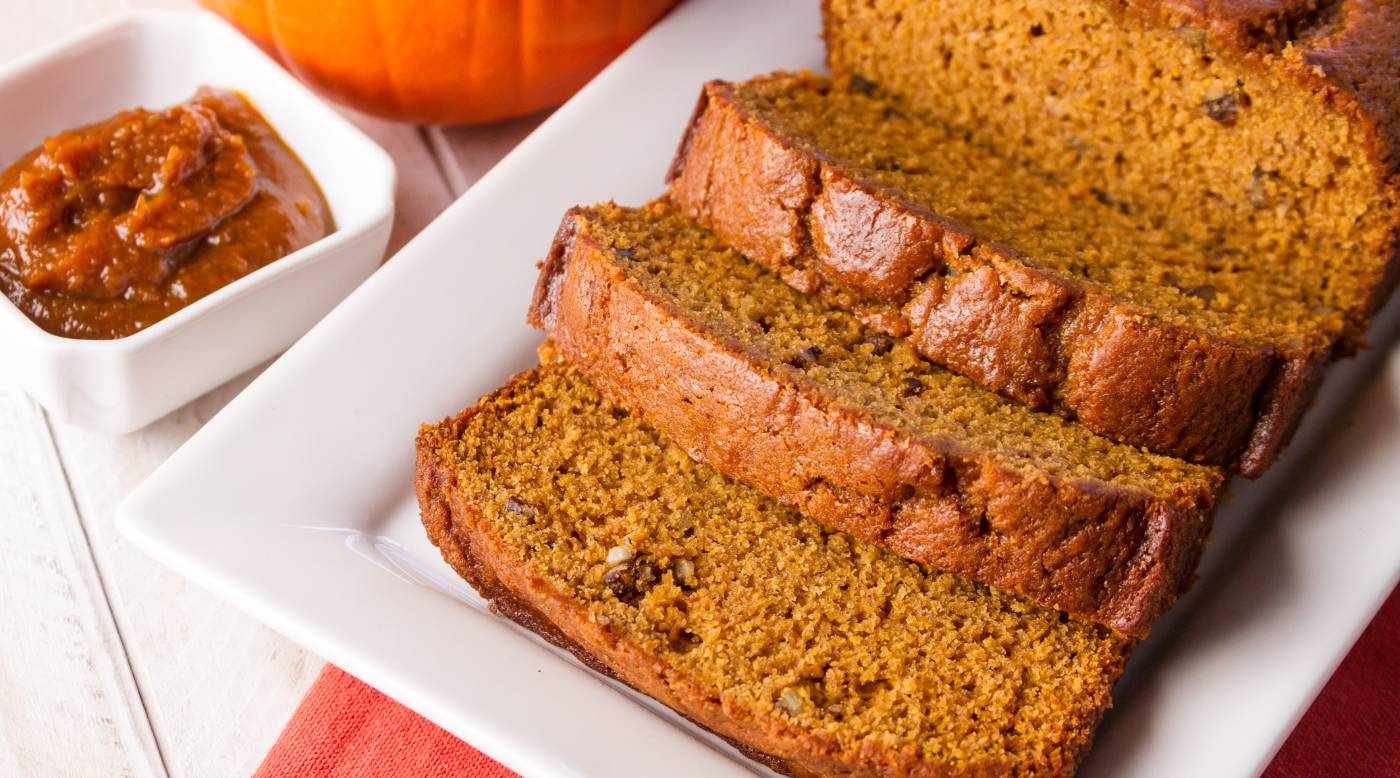  Salted Caramel Pumpkin Bread