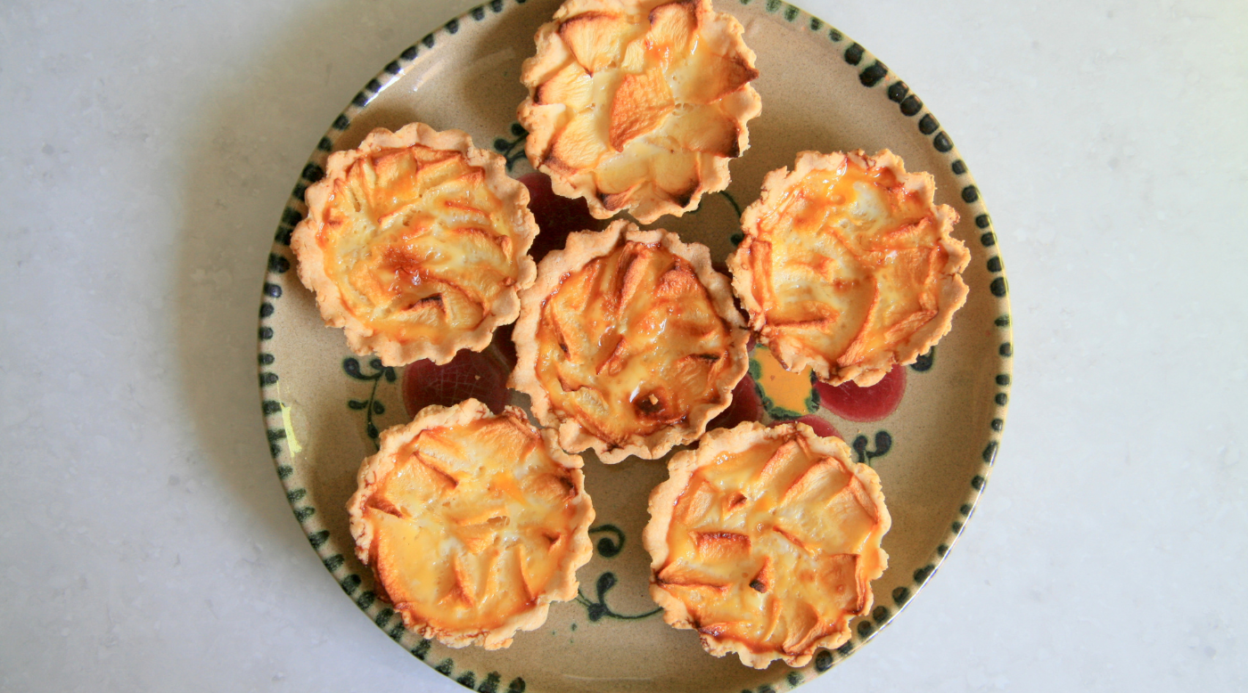  Salted Caramel Apple Tarts
