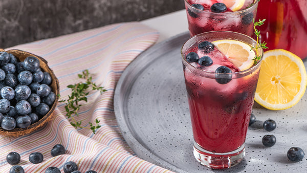 Sparkling Blueberry Lemonade | INVIGOR8