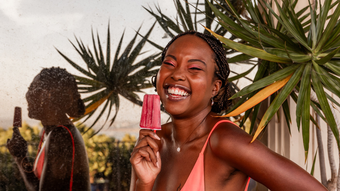  Gluten Free Vanilla Pomegranate Sorbet