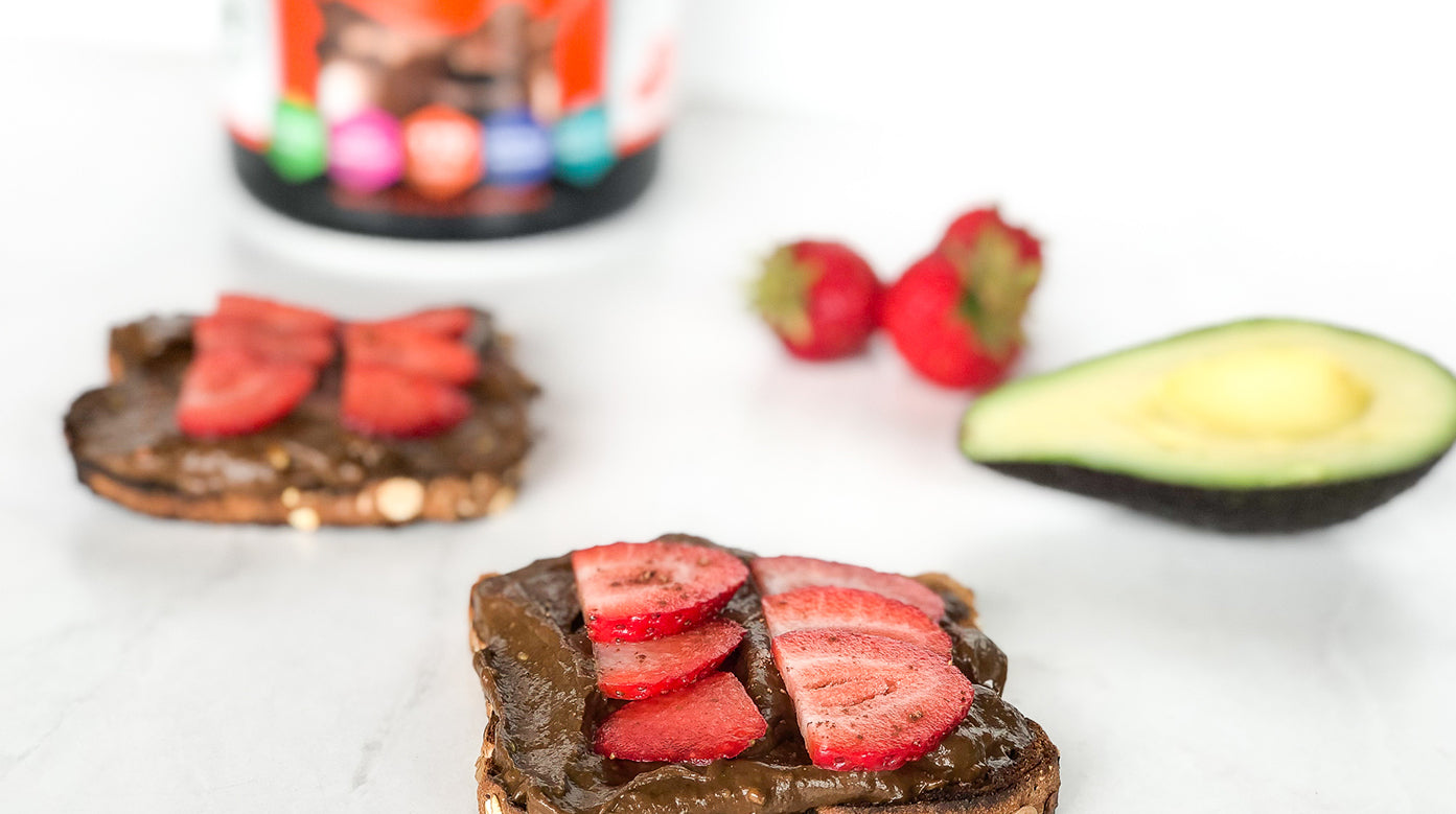  chocolate avocado toast