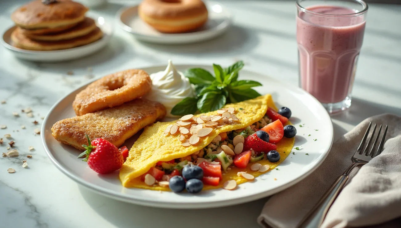  high protein breakfast, high protein coffee