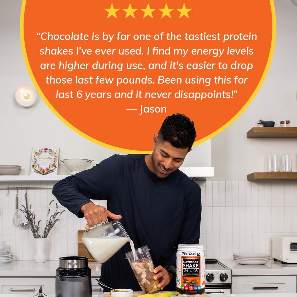  INVIGOR8 Triple Chocolate Brownie Superfood Shake