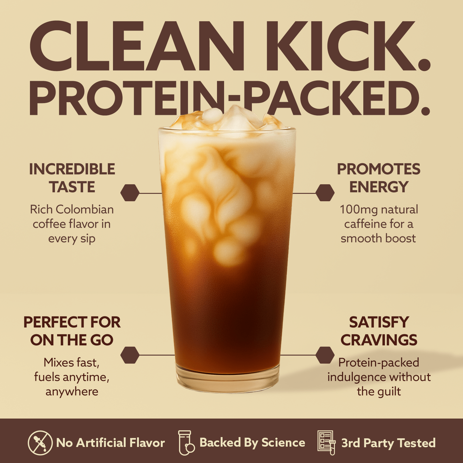 High Protein Coffee - French Vanilla