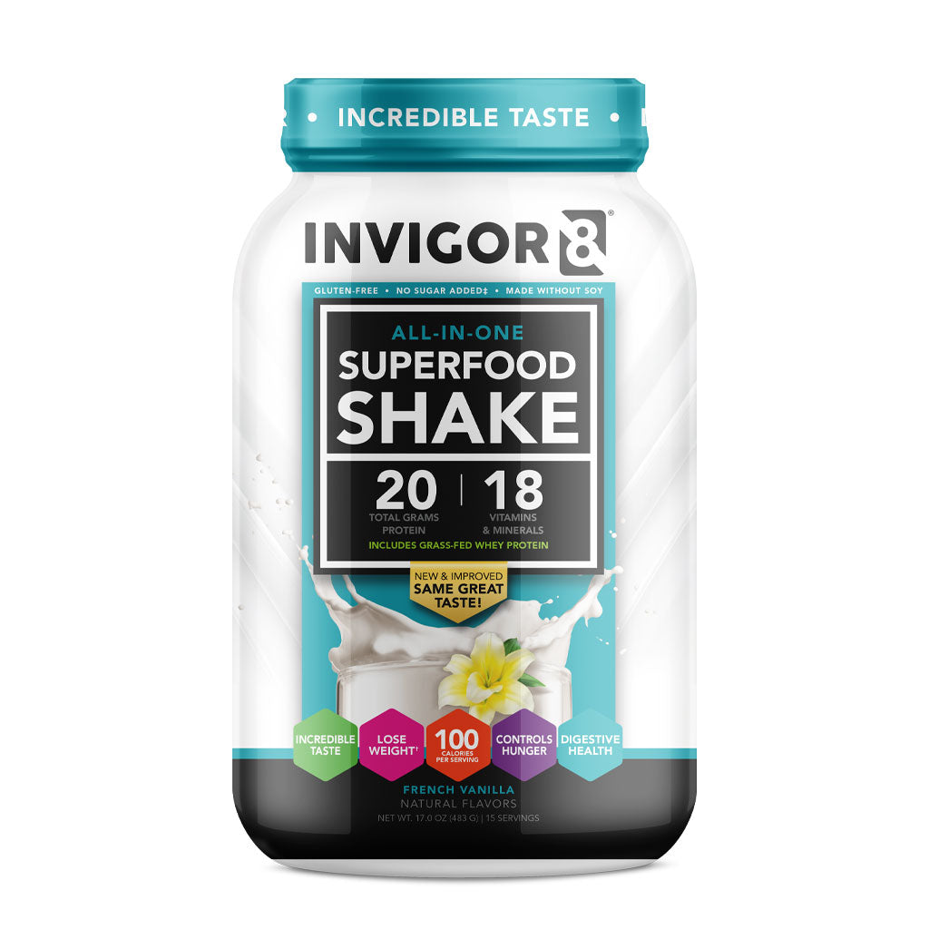INVIGOR8® French Vanilla Superfood Shake