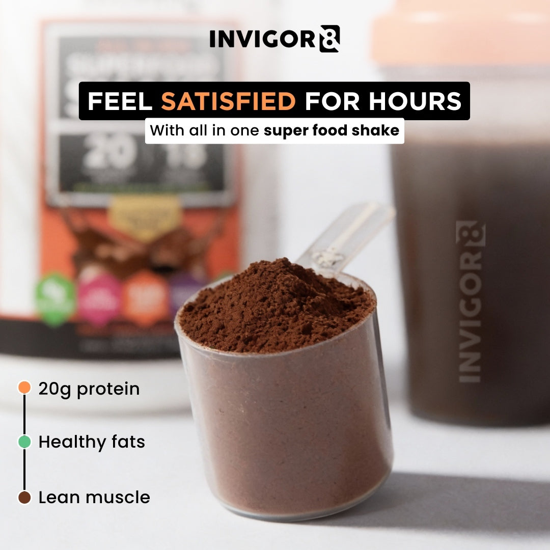 INVIGOR8 Triple Chocolate Brownie Superfood Shake