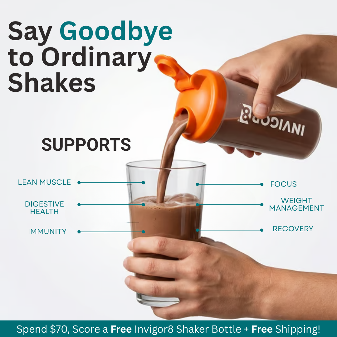  INVIGOR8 Triple Chocolate Brownie Superfood Shake