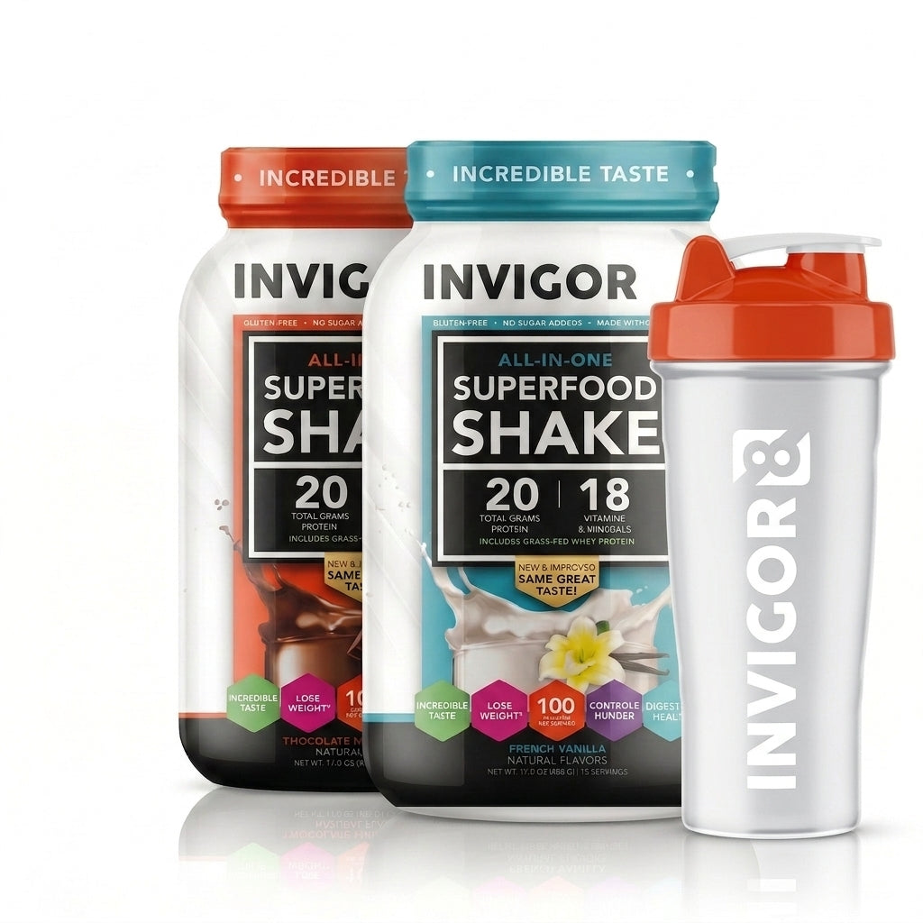  The INVIGOR8 Superfood Shake Starter Bundle