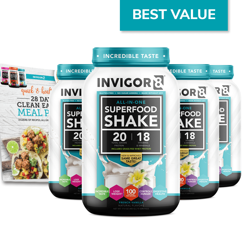 INVIGOR8® French Vanilla Superfood Shake
