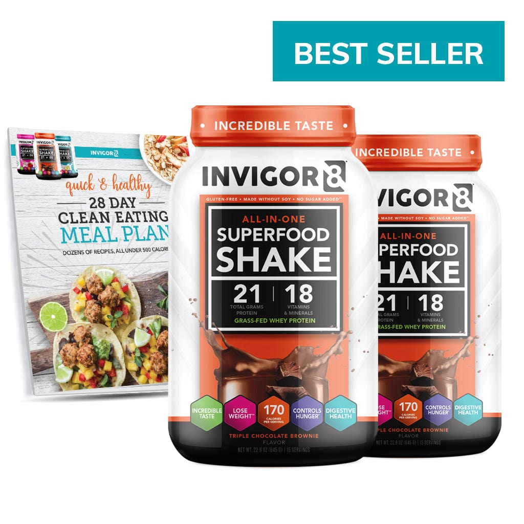 Invigor8 Chocolate Brownie Superfood Protein Powder | INVIGOR8