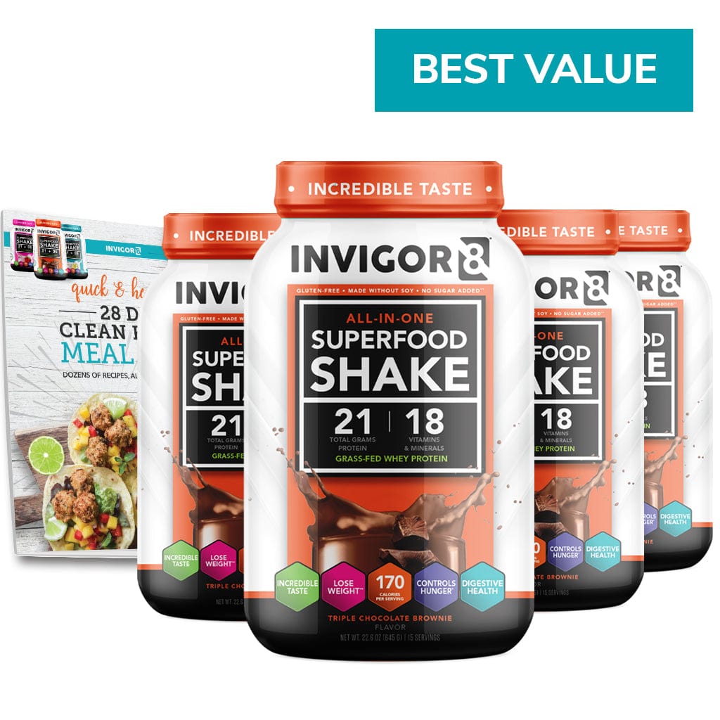 Invigor8 Chocolate Brownie Superfood Protein Powder | INVIGOR8