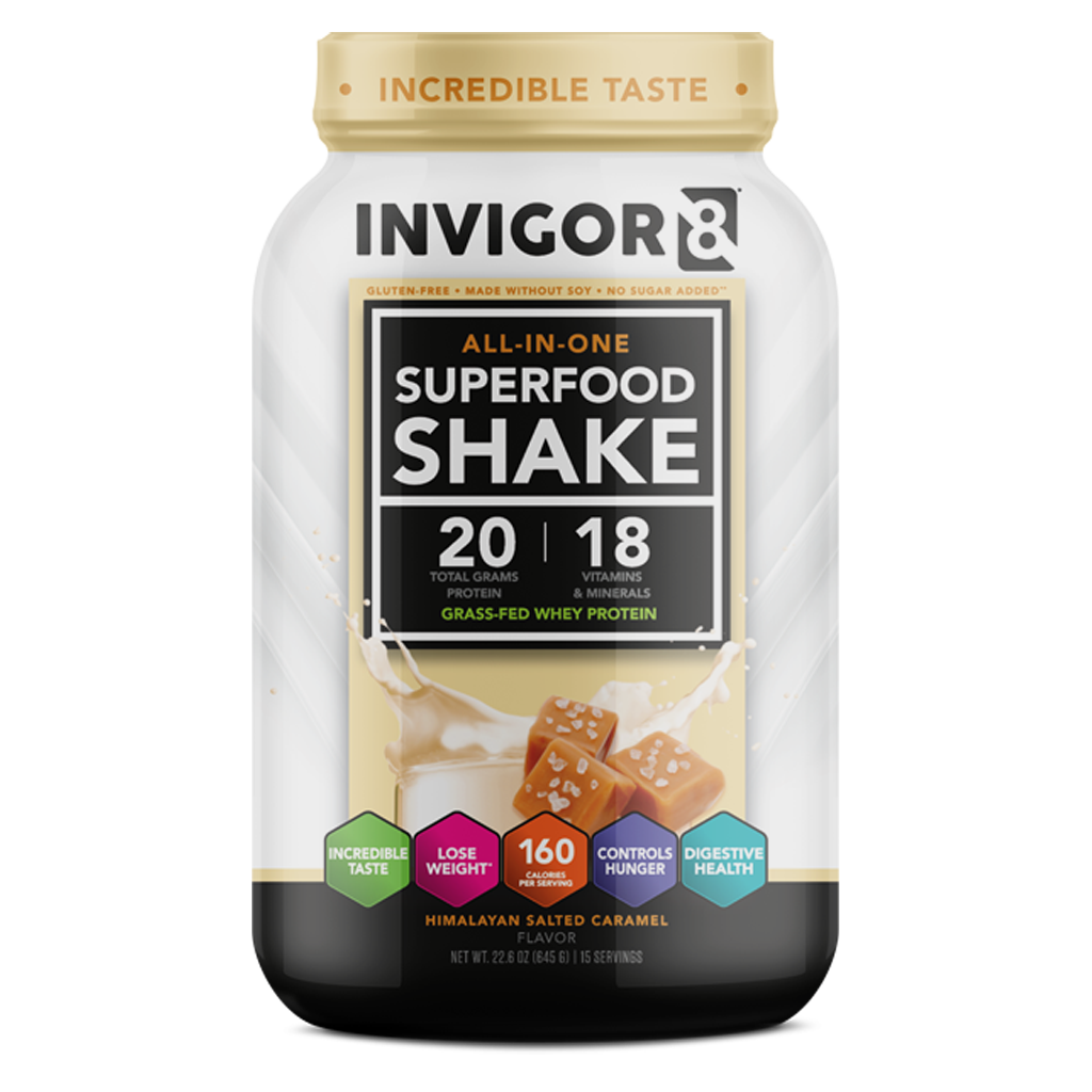 INVIGOR8® Himalayan Salted Caramel Superfood Shake