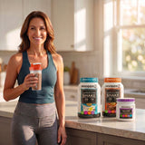 INVIGOR8 Daily Longevity System — Superfood Shakes + Collagen Bundle