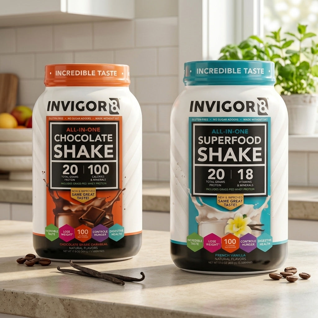  The INVIGOR8 Superfood Shake Starter Bundle