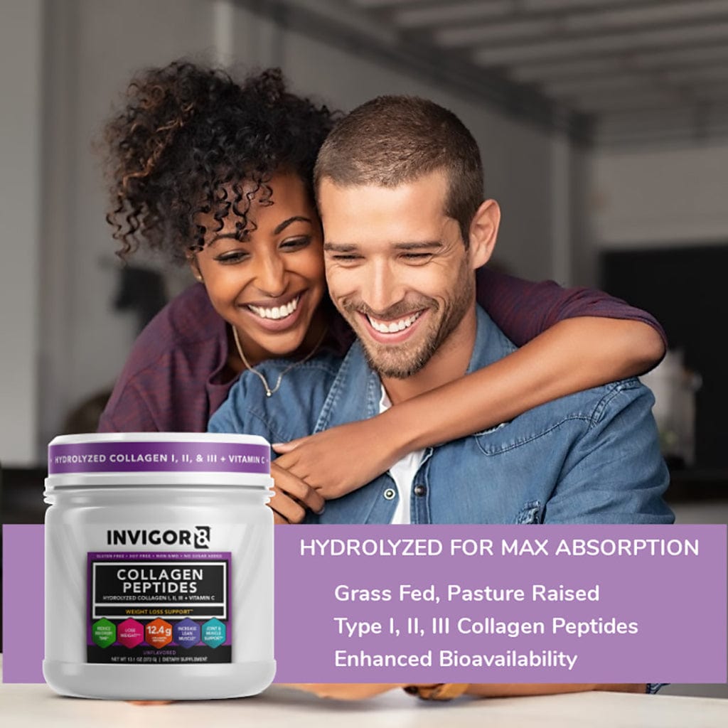  couple with invigor8 collagen peptides