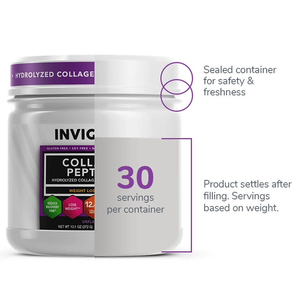  invigor8 collagen peptides container
