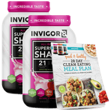 invigor8 shake natural strawberry 2-pack
