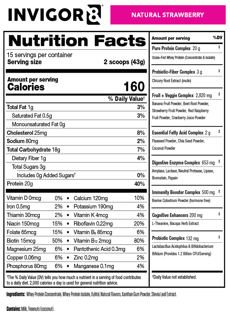  INVIGOR8 Superfood Shake (4 Pack)