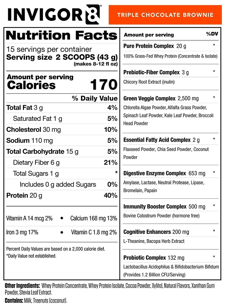  INVIGOR8 Superfood Shake (4 Pack)